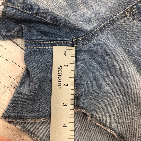 Blue Spice Denim Short Overalls 0 - Picture 11 of 13